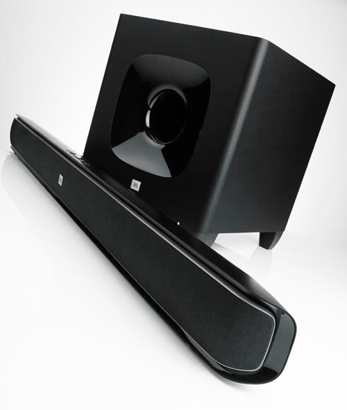 JBL cinema SB400 soundbar + subwoofer, Ophalen, Bluetooth, Zo goed als nieuw