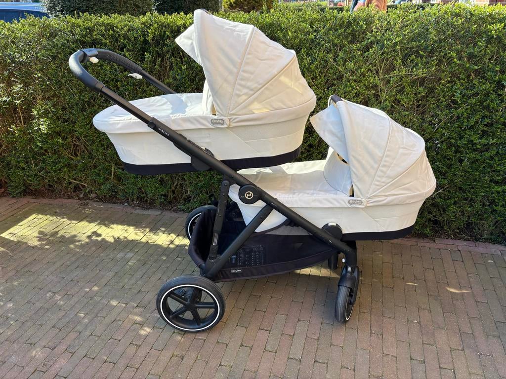 Cybex Gazelle S Duo Kinderwagen - Schoon en Compleet, Kinderen en Baby's, Kinderwagens en Combinaties, Duowagen, Zo goed als nieuw