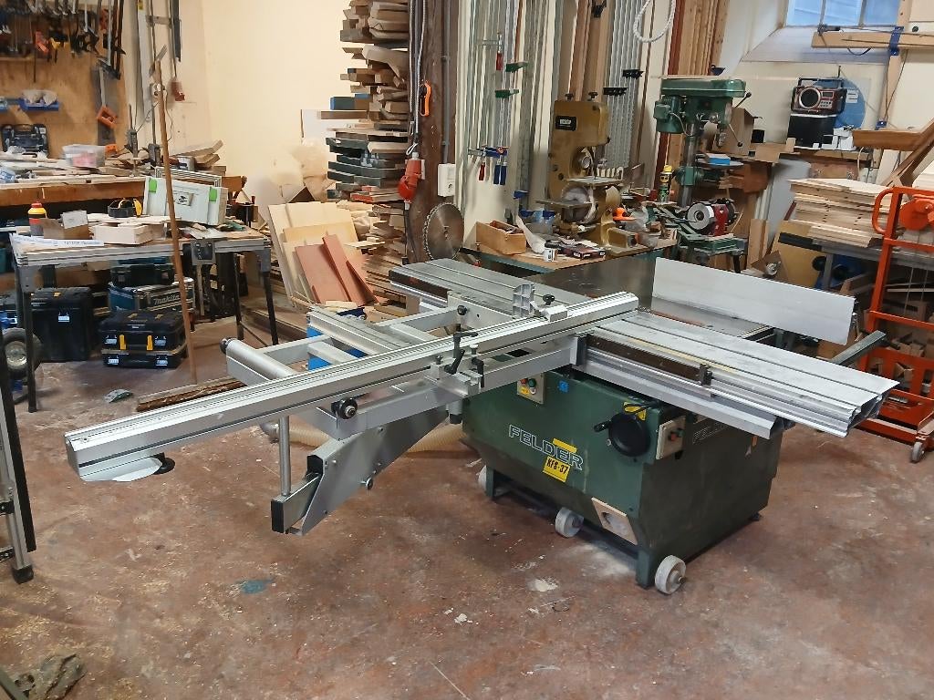 Felder KFS37 Zaag-Freescombinatie, Doe-het-zelf en Verbouw, Gereedschap | Zaagmachines, Ophalen, Felder altendorf panhans martin scm casadei