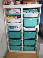 2x IKEA Trofast kasten wit met gebruikssporen, Ophalen, Gebruikt, 105 cm of meer, Minder dan 50 cm