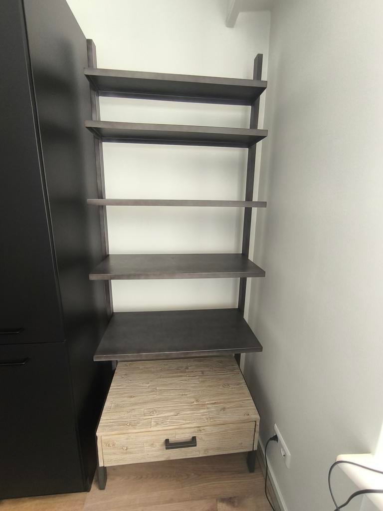 Open kast industrie look met lade, Ophalen, Gebruikt