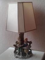 Shabby Chic TAFELLAMP ~ Duits Biscuit PORSELEIN ~ Hoog 42 cm, Ophalen of Verzenden