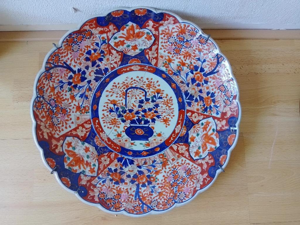 porselein bord, Ophalen