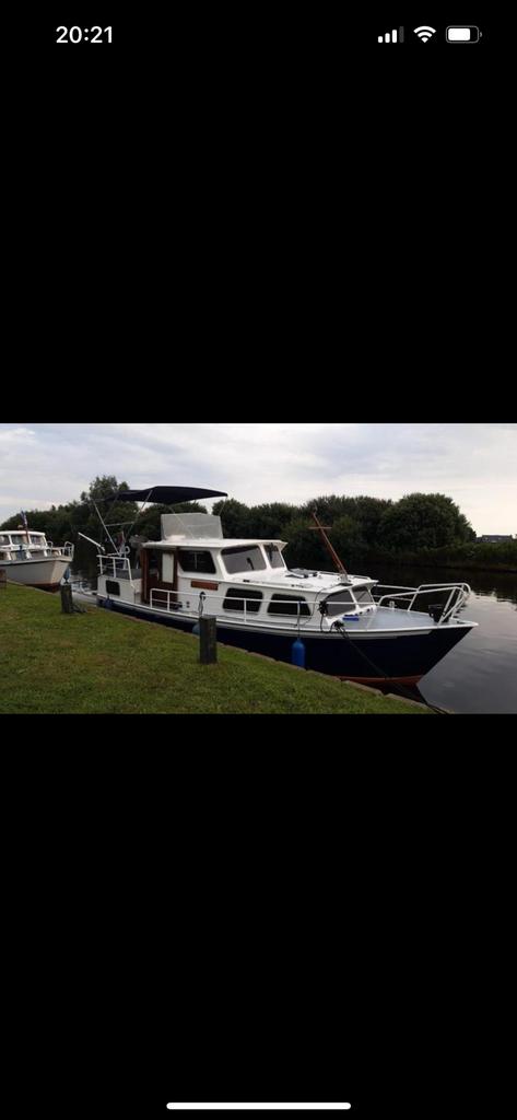 Motorjacht te koop, Ophalen, Gebruikt, Staal, Diesel