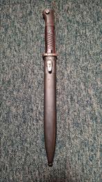 Duitse bajonet ww2, Ophalen of Verzenden, Landmacht, Duitsland, Mes of Dolk