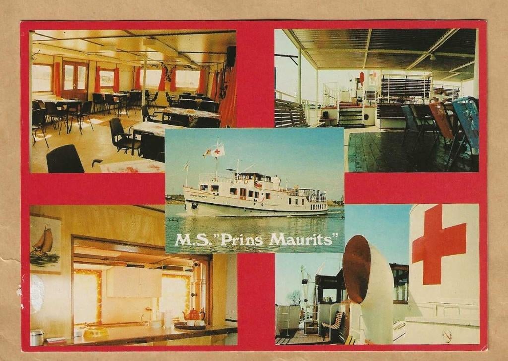 M.S Prins Maurits Stichting Limburgse Rode Kruis Boottochten, Ophalen of Verzenden, 1980 tot heden, Ongelopen, Limburg