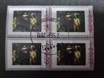 Persoonlijke Postzegel Nederland - Rembrandt - Blokje, Ophalen of Verzenden, Na 1940, Gestempeld