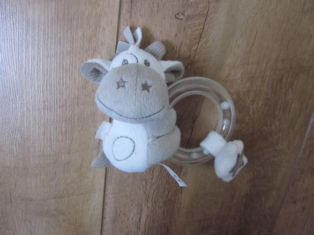 Tiamo Collection room - lichtbruin pluche Gino giraf knuffel, Giraf, Overige karakters, Wasbaar, Ophalen of Verzenden