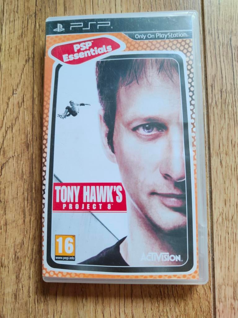 PSP spel - Tony Hawk's Project 8, Spelcomputers en Games, 1 speler, Ophalen of Verzenden, Zo goed als nieuw, Vanaf 3 jaar