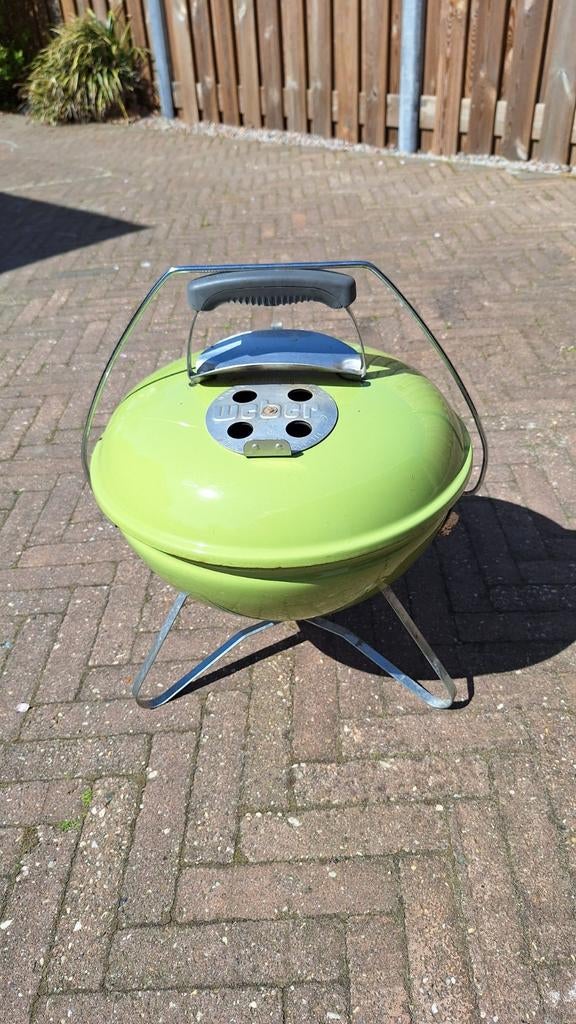 Weber Smokey Joe Compacte Houtskoolbarbecue - Groen, Tuin en Terras, Houtskoolbarbecues, Ophalen