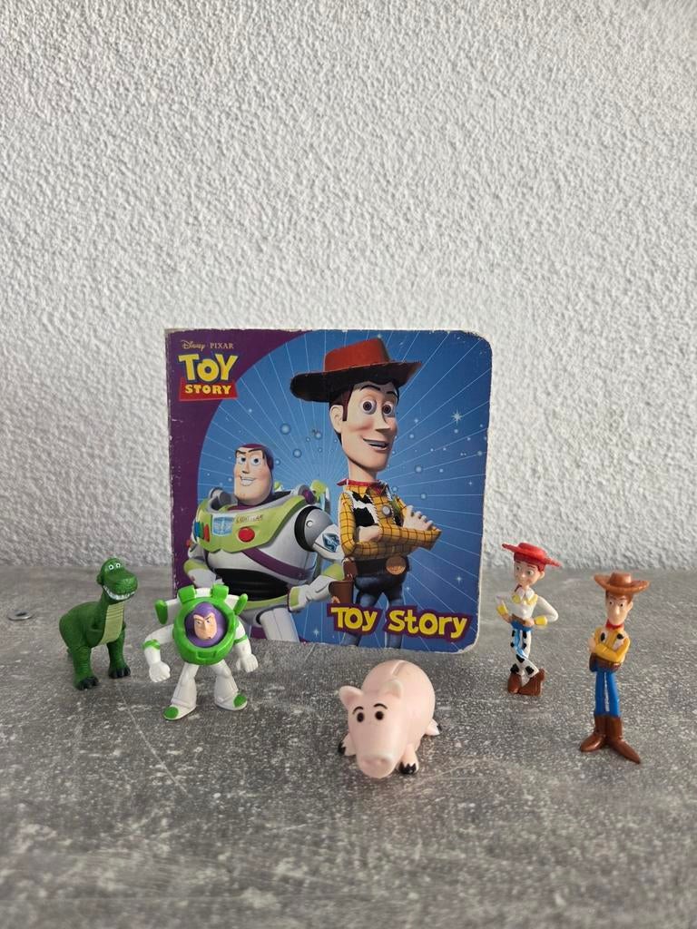 Toy story boek en figuurtjes, Ophalen of Verzenden