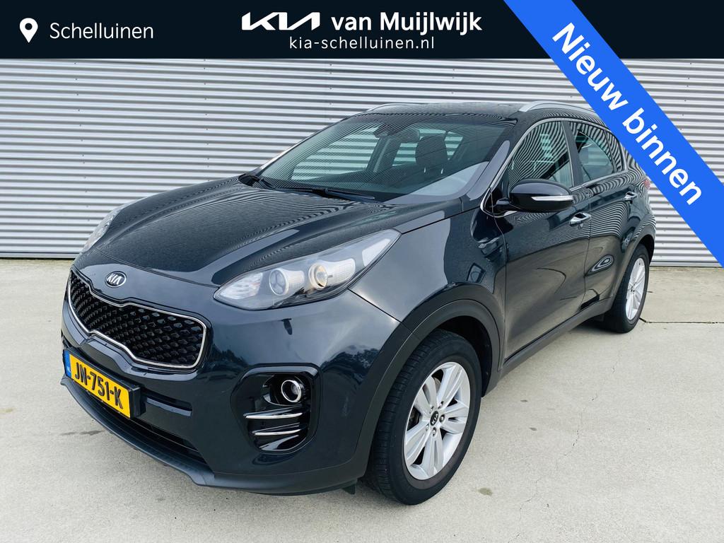 Kia Sportage 1.6 GDI First Edition Clima | Cruise | Navi | D, Auto's, Voorwielaandrijving, Stof, Gebruikt, 4 cilinders