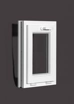 Kunststof Kozijn Kiep  B42 H50cm Mat Zwart, Niet ingevuld, Kunststof, Raamkozijn, Niet ingevuld