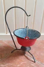 4x emaille Hongaarse goulash keteltjes. GRATIS waxinelichtje, Ophalen of Verzenden