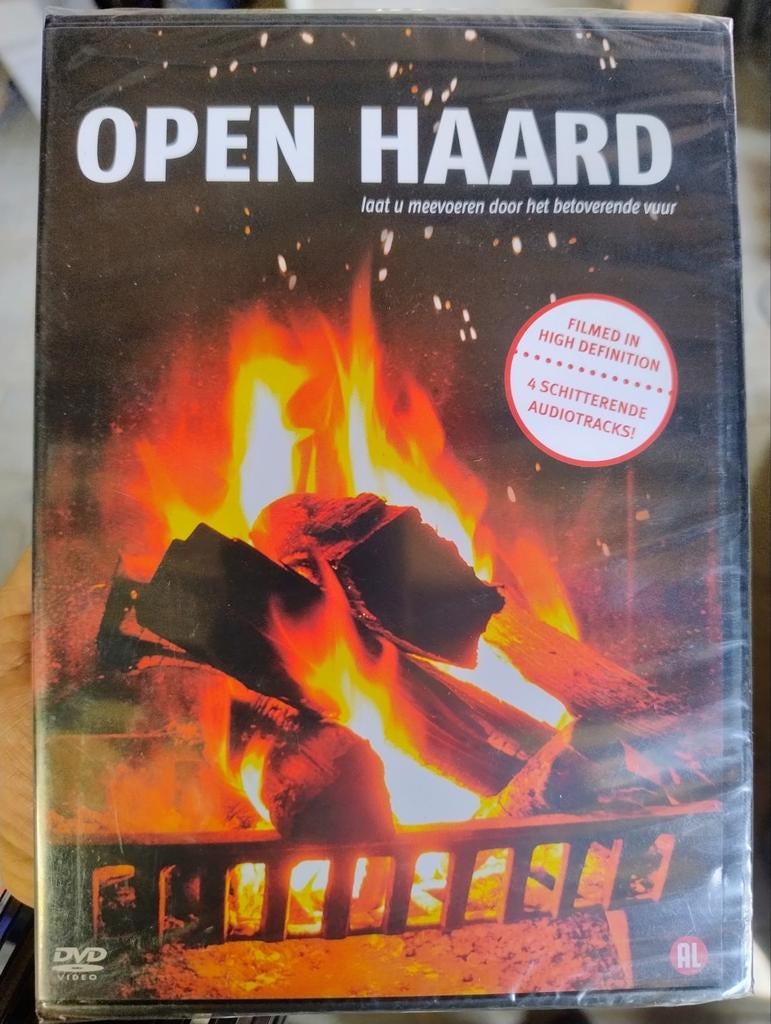 Gezellig haardvuur op DVD, Alle leeftijden, Ophalen of Verzenden, Zo goed als nieuw