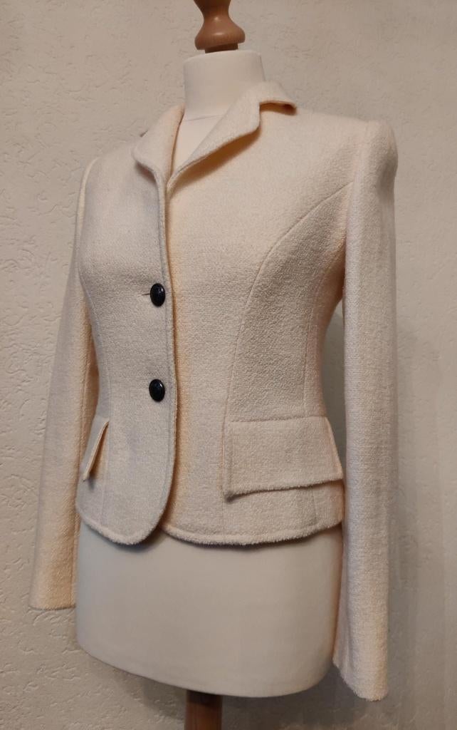 Anne Belin colbert crèmekleur off-white, Kleding | Dames, Anne Belin, Wit, Ophalen of Verzenden, Zo goed als nieuw