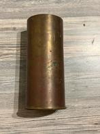 Amerikaanse 75 MM huls voor het opbouw veldkanon 1944 WW2, Ophalen of Verzenden, Amerika, Hulzen of Bodemvondsten