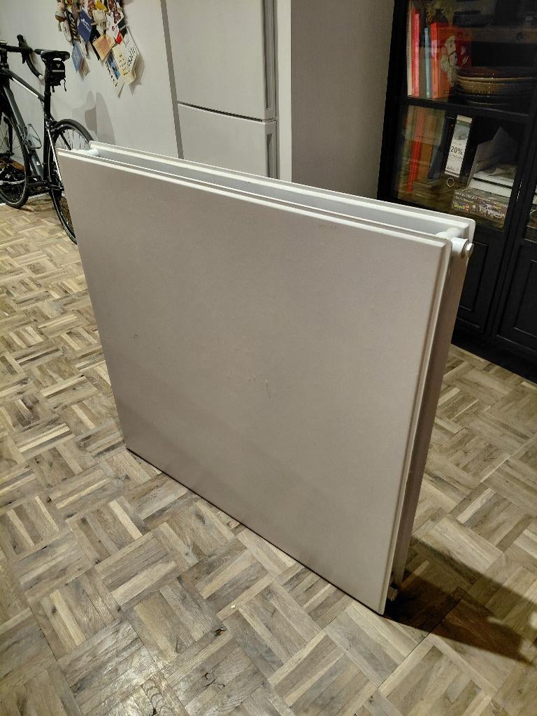 Radiator 90x90 cm vlakke voorkant nieuw, Ophalen, 500 tot 800 watt, Radiator, Nieuw