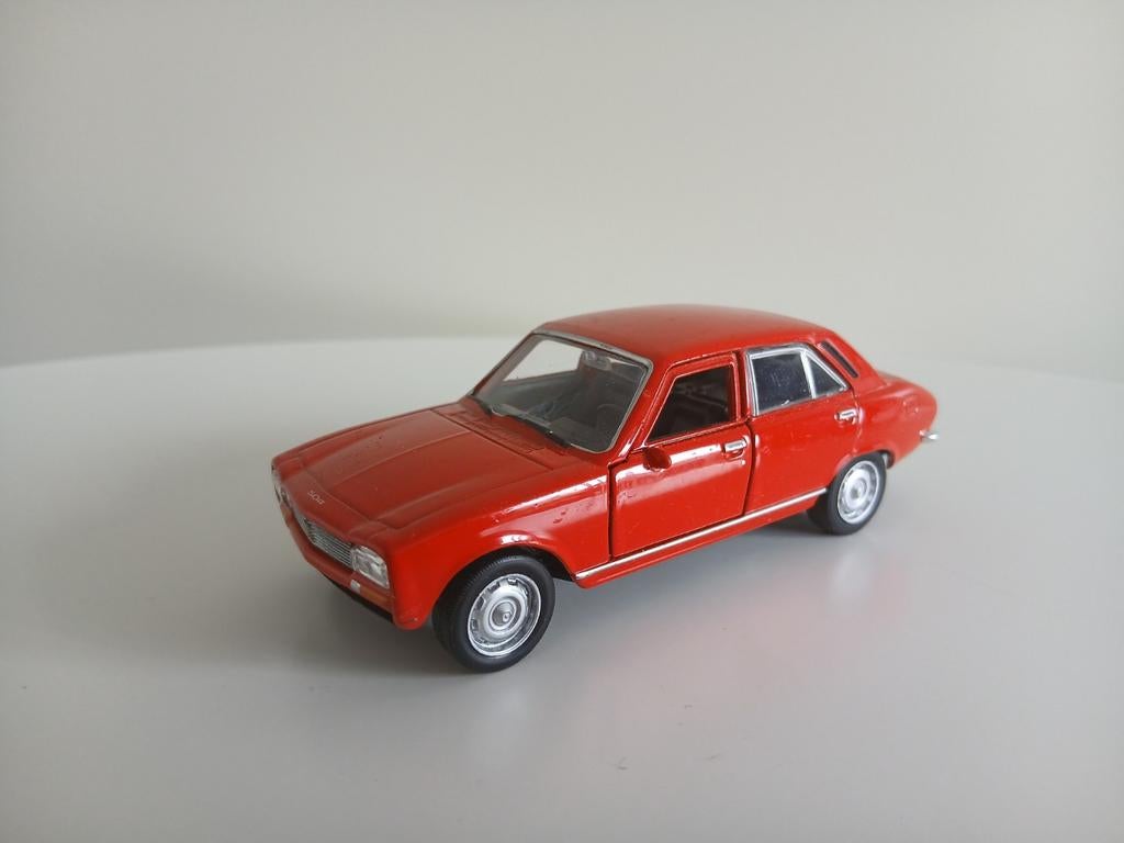 Peugeot 504 (1974/1975) - Welly Diecast Model, Ophalen of Verzenden, Gebruikt, Auto, Overige merken
