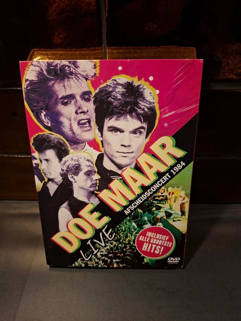 Doe Maar Live - Afscheidsconcert 1984 DVD, Alle leeftijden, Ophalen of Verzenden, Nieuw in verpakking, Muziek en Concerten