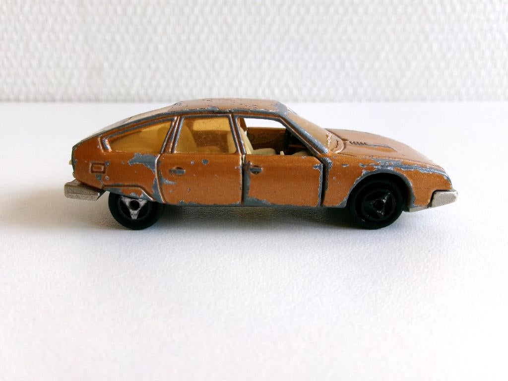 Citroën CX metallic bruin 1:60 Majorette (geen ovp), Ophalen of Verzenden, Gebruikt, Auto