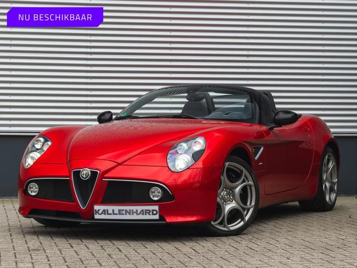 Alfa Romeo 8C Competizione Spider 4.7 V8 (bj 2010), Auto's, Alfa Romeo, Bedrijf, Te koop, 8C, ABS, Airbags, Airconditioning, Alarm
