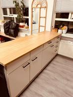 Keukenblok, Huis en Inrichting, Ophalen, Gebruikt, Wit, Enkelwandige keuken