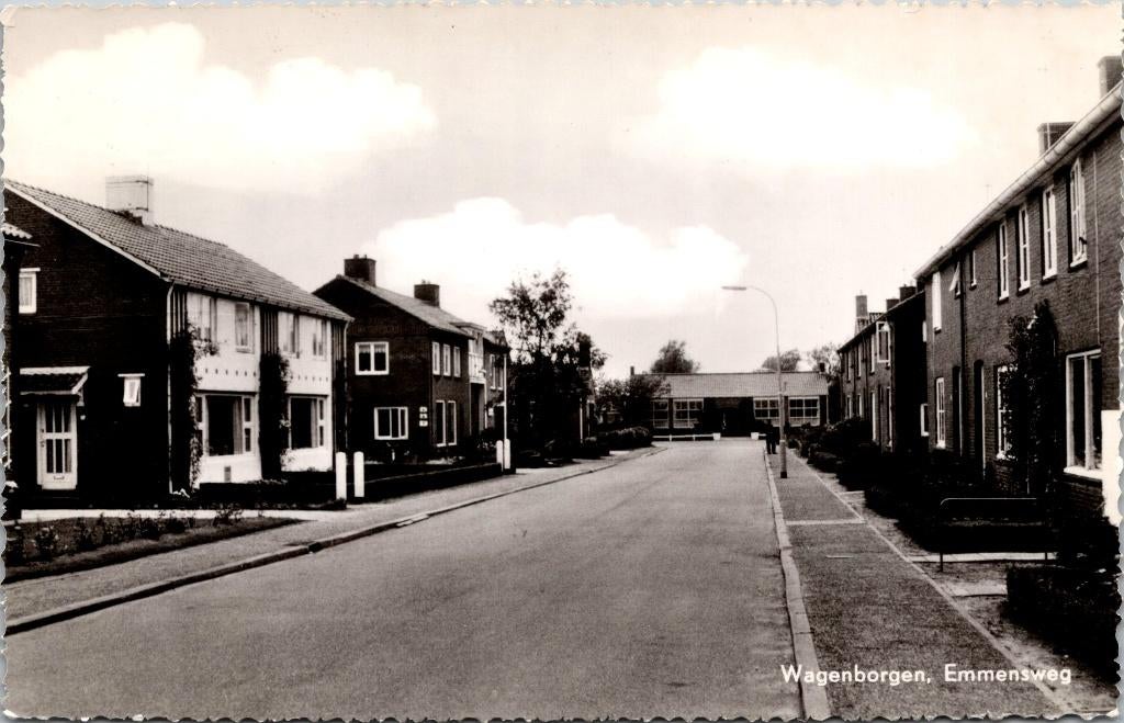 Wagenborgen - Emmensweg, Verzenden, 1960 tot 1980, Ongelopen, Groningen