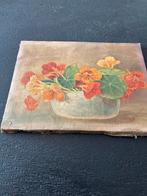 Stilleven schilderijtje vintage oost Indische kers, Ophalen of Verzenden