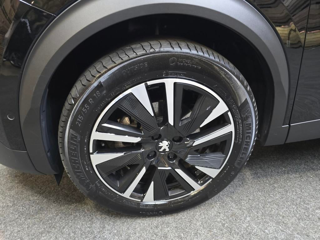 Peugeot E-2008 EV GT Pack 50 kWh FULL LED Navi Clima Leder P, Auto's, Peugeot, 330 km, 136 pk, Zwart, Zwart