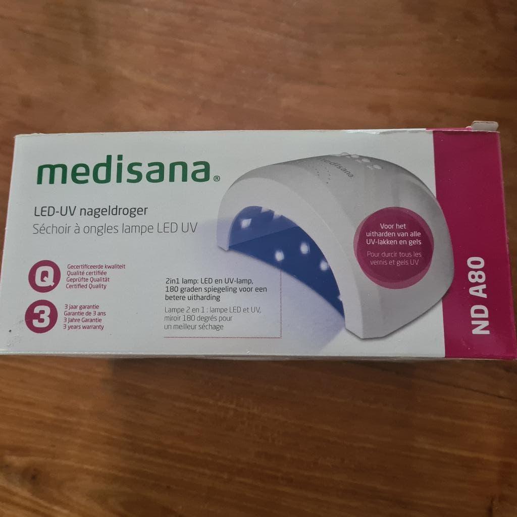 Medisana LED-UV nageldroger, Ophalen, Wit, Zo goed als nieuw, Handen en Nagels