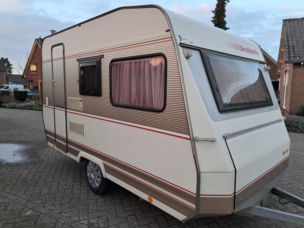 Dethleffs New Line Voortent, Luifel, Caravans en Kamperen, Caravans, Bedrijf, tot en met 4, 500 - 750 kg, Overige, Dethleffs, Overige typen