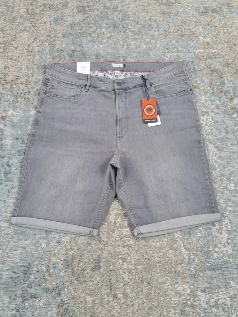 State of Art Short Grijs W42 NIEUW Bronno4232 Bronno4234, Kleding | Heren, Spijkerbroeken en Jeans, W36 - W38 (confectie 52/54)