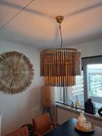 Hanglamp bruin mangohout Gulag / Beliani Kaveri 60 cm, 50 tot 75 cm, Ophalen of Verzenden, Zo goed als nieuw, Boho, Modern, Scandinavisch