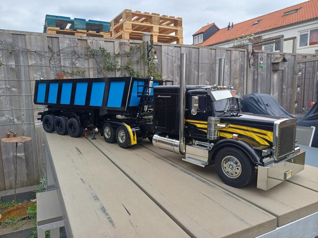 Nieuwe Tamiya grand hauler met Carson kieper, Ophalen of Verzenden, Nieuw, Auto onroad