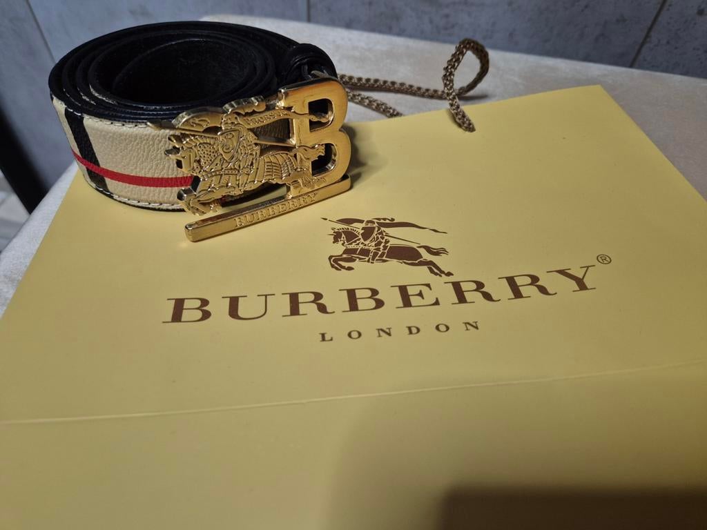 Leren riem, Kleding | Heren, Riemen en Ceinturen, Ophalen of Verzenden, Zwart, 115 cm of meer