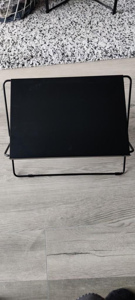 Ikea Obegransad Zwart laptopstandaard, Ophalen, Minder dan 45 cm, Minder dan 55 cm, Metaal of Aluminium