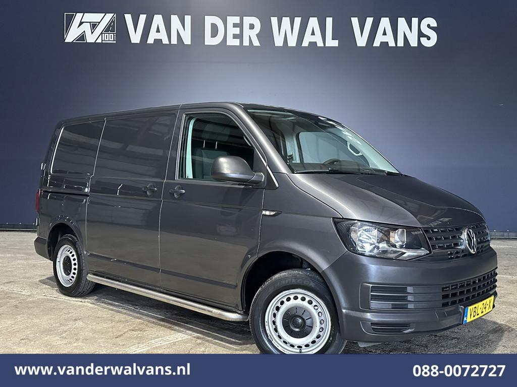 Volkswagen Transporter 2.0 TDI 150pk L1H1 Euro6 Airco | Navi, Auto's, Bestelauto's, Stof, Gebruikt, 4 cilinders, 150 pk