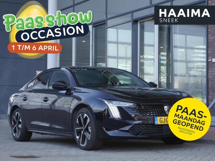 Peugeot 508 1.6 HYbrid 225 GT | elektrisch bedienbare achter, Auto's, Peugeot, Bedrijf, Te koop, 360° camera, ABS, Achteruitrijcamera