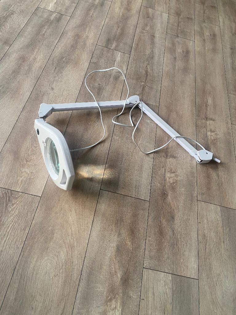 Loeplamp (met arm), Ophalen, Gebruikt, Loeplamp