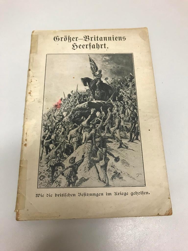 Grosser Britanniens heerfahrt, Ophalen of Verzenden, Voor 1940, Gelezen, Algemeen