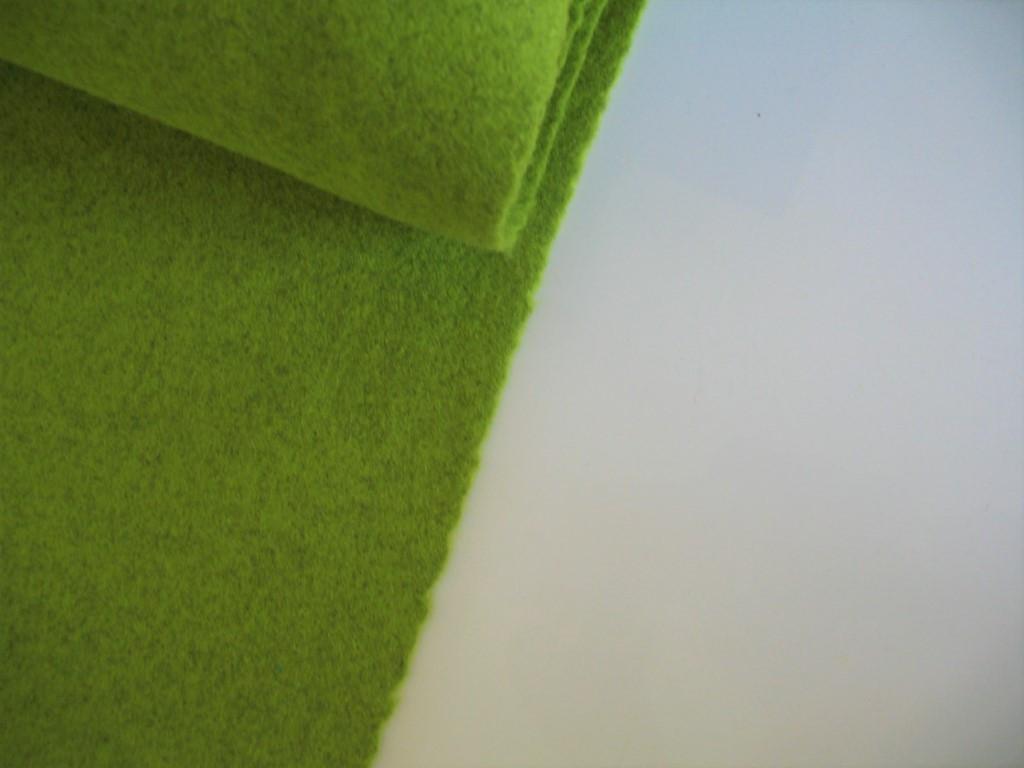 Kvadrat Divina Melange 2 931; appelgroen; 2,7 mtr meubelstof, Wol, 120 cm of meer, Ophalen of Verzenden, Groen