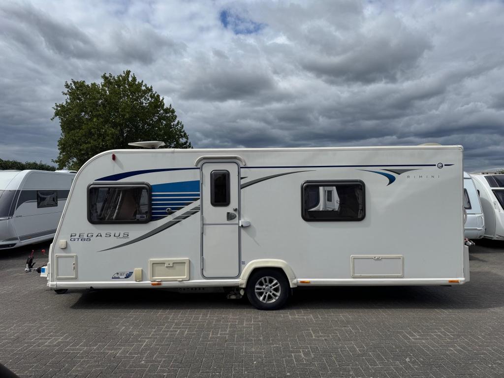 Bailey Pegasus Rimini GT65 | Mover, Caravans en Kamperen, Overige merken, Schokbreker, Bedrijf, Treinzit