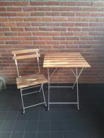 Bistro set, Ophalen