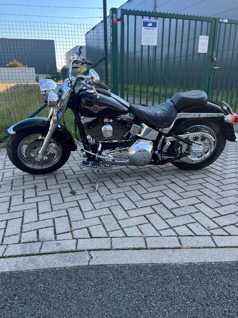 Harley Fatboy , low miles, Motoren, Niet ingevuld, 2 cilinders, Bedrijf, Niet ingevuld