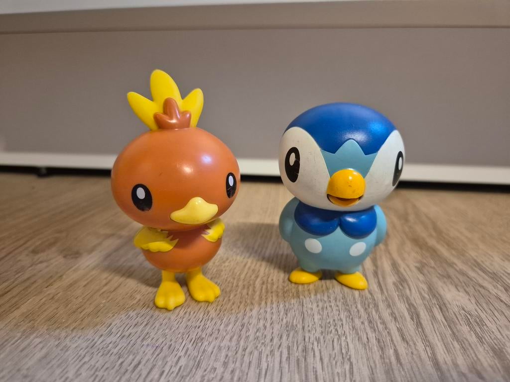 Pokemon mcdonalds speeltjes torchic en piplup, Verzamelen, Poppetjes en Figuurtjes, Ophalen of Verzenden