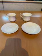 Twee Royal Albert kop en schotels, Ophalen of Verzenden, Zo goed als nieuw, Overige stijlen, Kop(pen) en/of Schotel(s)