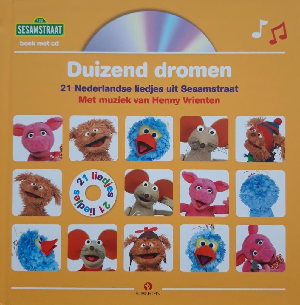 Sesamstraat Duizend dromen NIEUW BOEK, Ophalen of Verzenden, Nieuw, Fictie algemeen