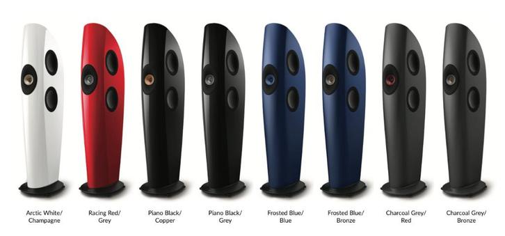 Kef Blade Meta -witte uitvoering-, Audio, Tv en Foto, Luidsprekers, Zo goed als nieuw, Front, Rear of Stereo speakers, 120 watt of meer