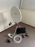 schotel antenne, camping, Audio, Tv en Foto, Schotelantennes, Ophalen, Zo goed als nieuw, (Schotel)antenne, Overige merken